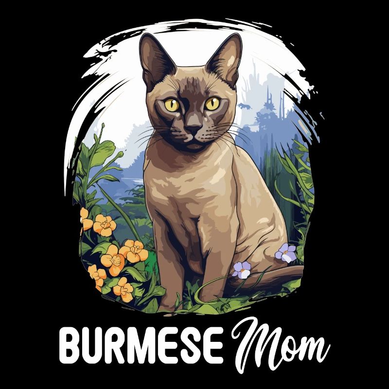 Chat birman Birmanie Katze