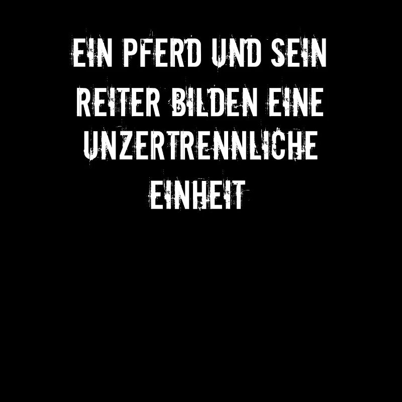 Reiten - Ein Pferd und sein Reiter bilden eine