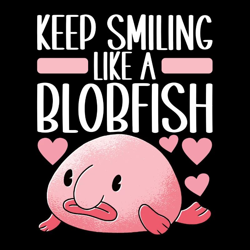 Cute Blob Fish Ugly Fish