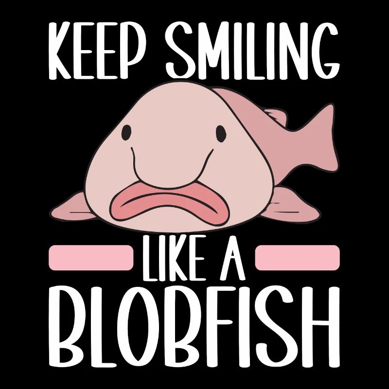 Cute Blob Fish Ugly Fish