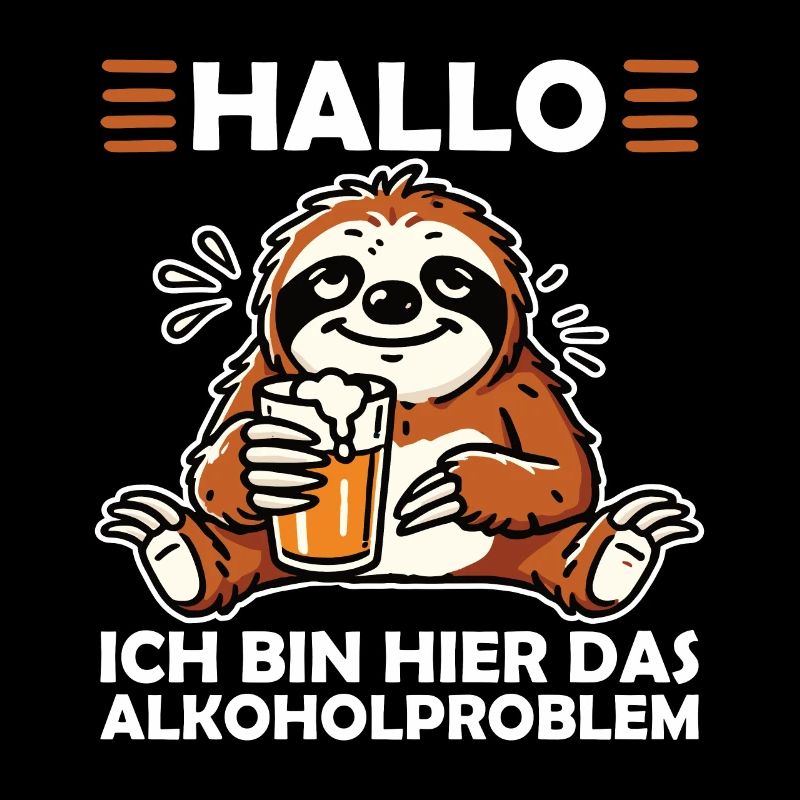 Hello I'm here the alcohol problem sloth sow