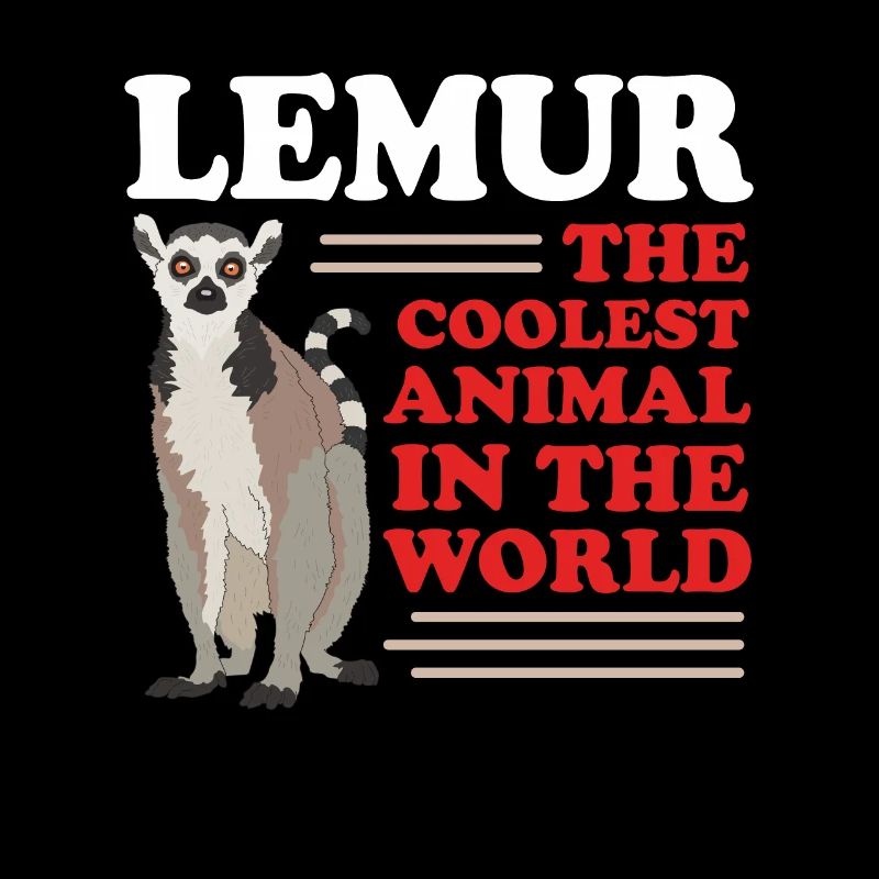 Lemur Ringed lemur lemur curly tail lemure gift