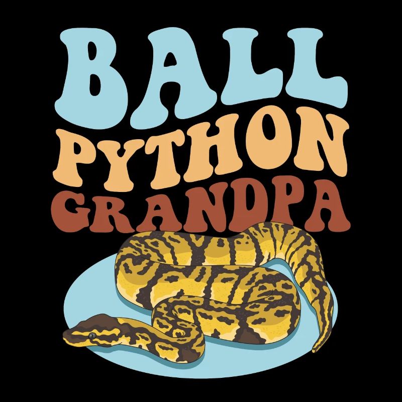 Roi Python Grand-père Python serpent cadeau