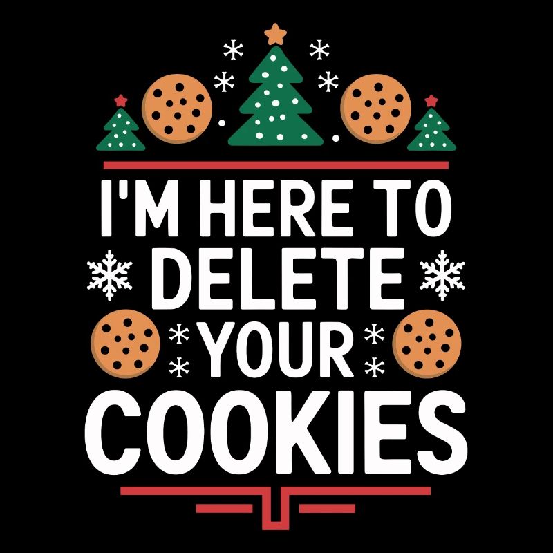 I'm here to delete your cookies Christmas Programm