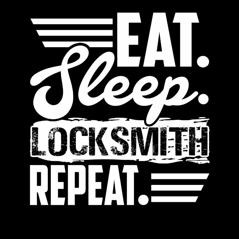 Locksmith Eat Sleep Locksmith Repeat