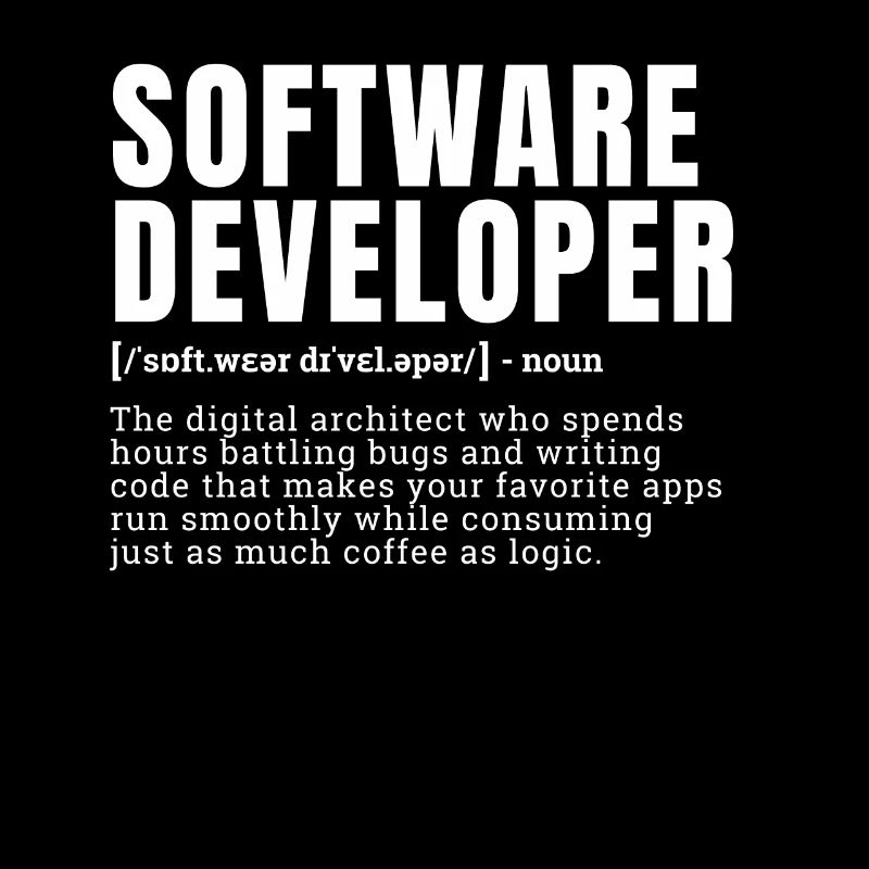 Funny Software Developer Occupation Definition Occ