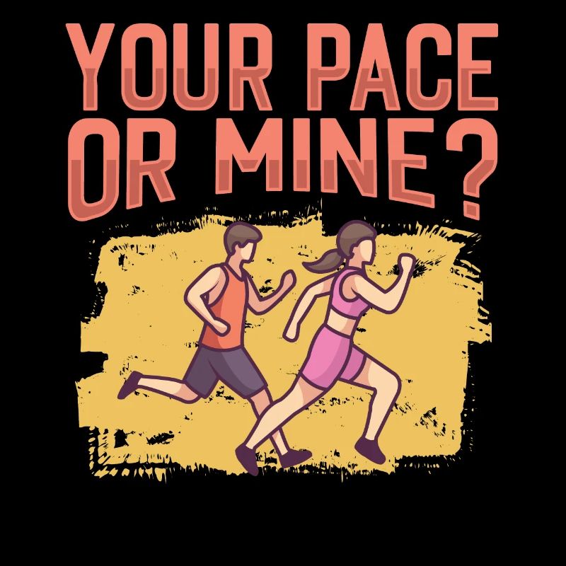 Joggen in deinem Tempo oder Mine Laufen