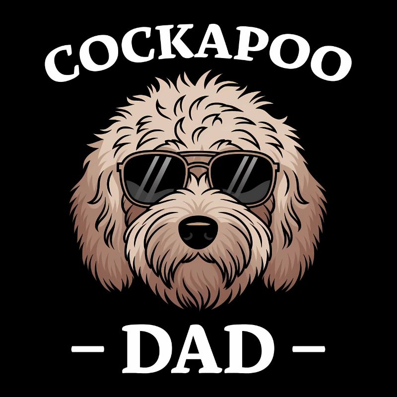 Cockapoo Saying Dad Funny Cockapoo Gift
