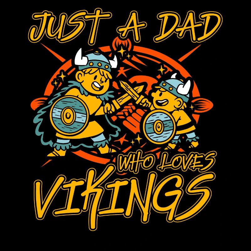 Nur ein Vater, der Wikinger liebt