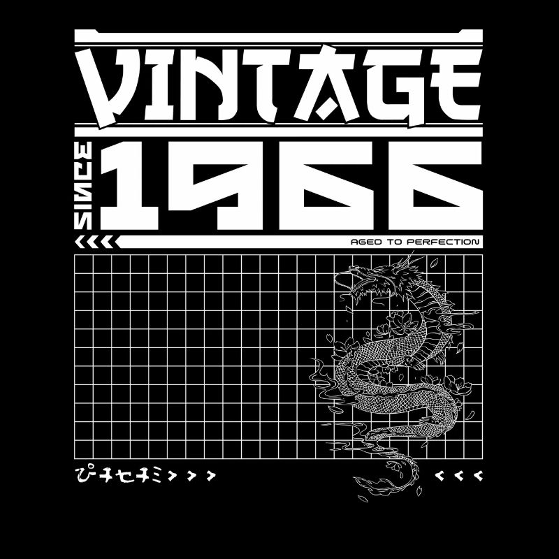 Samurai Power seit 1966 - 59. Geburtstag Drache