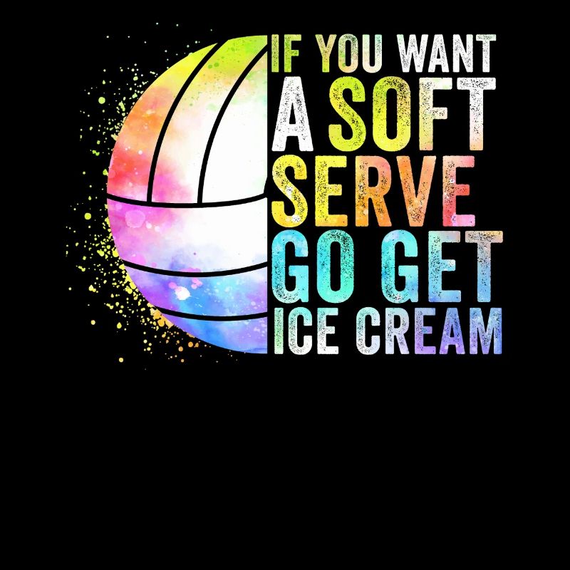 Wenn Sie ein Softeis wollen, holen Sie sich Eis