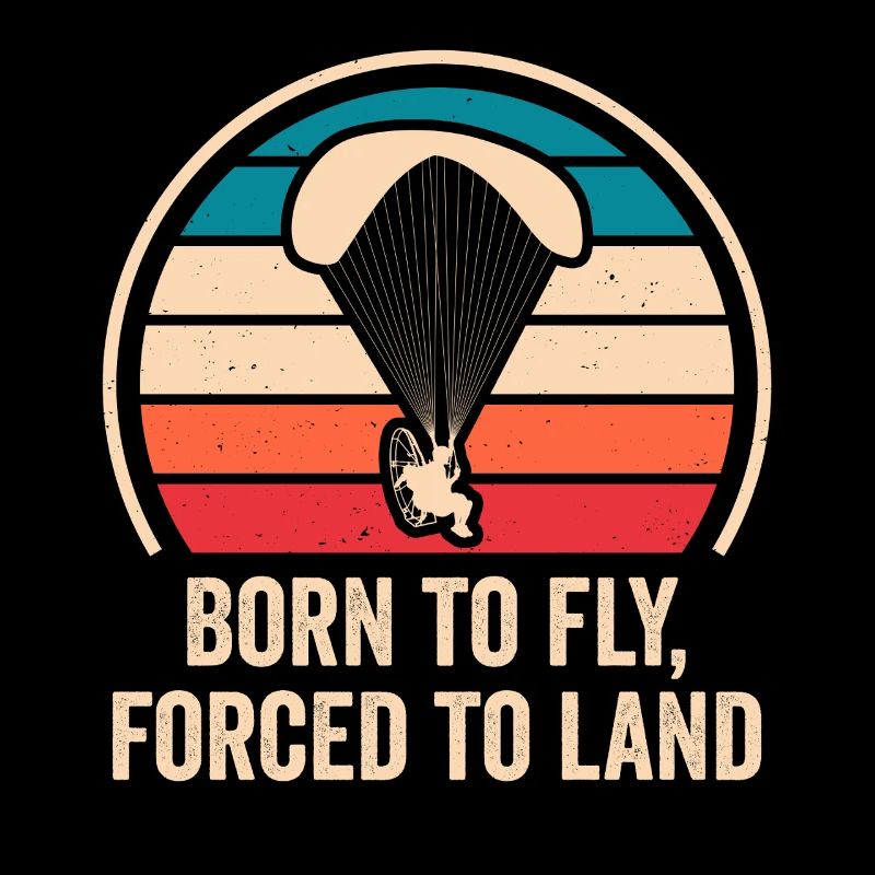 Born To Fly Forcé D’atterrir Paramoteur