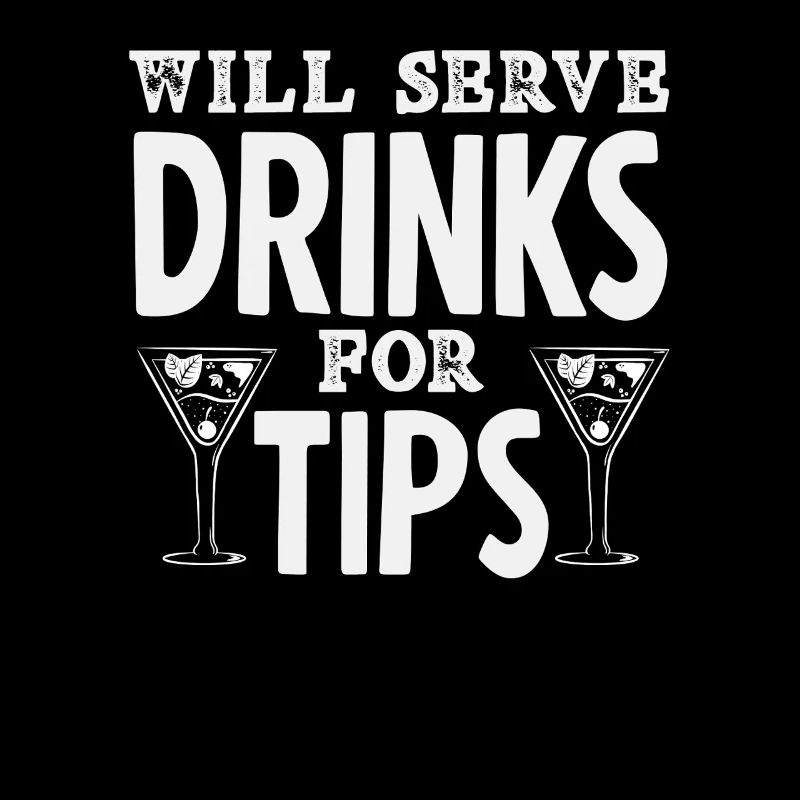 Barkeeper Will Serve Drinks For Tips
