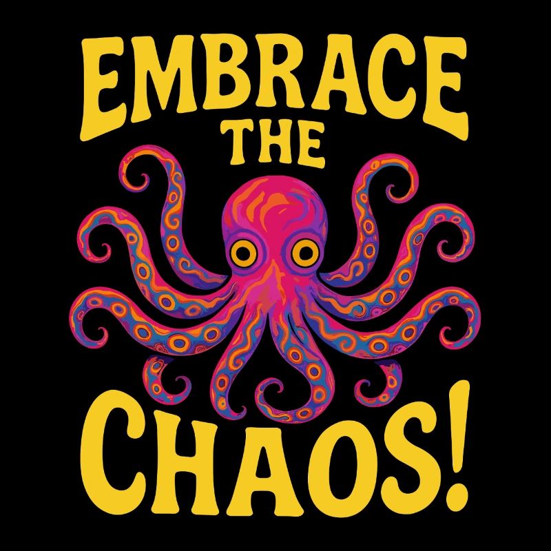 Mach dir das Design des Chaos Octopus zu eigen