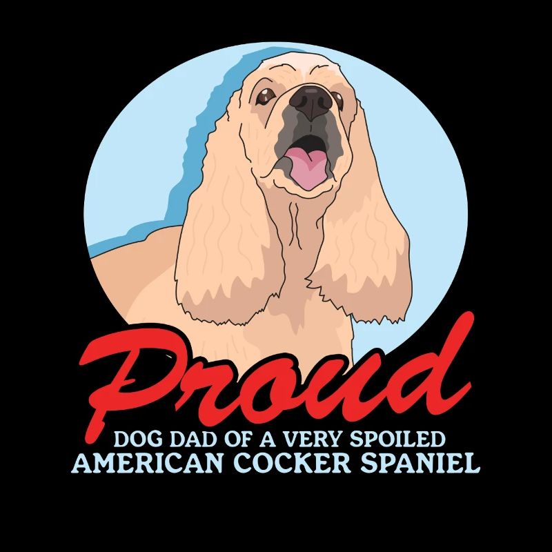Cocker américain Spaniel Dad Gift