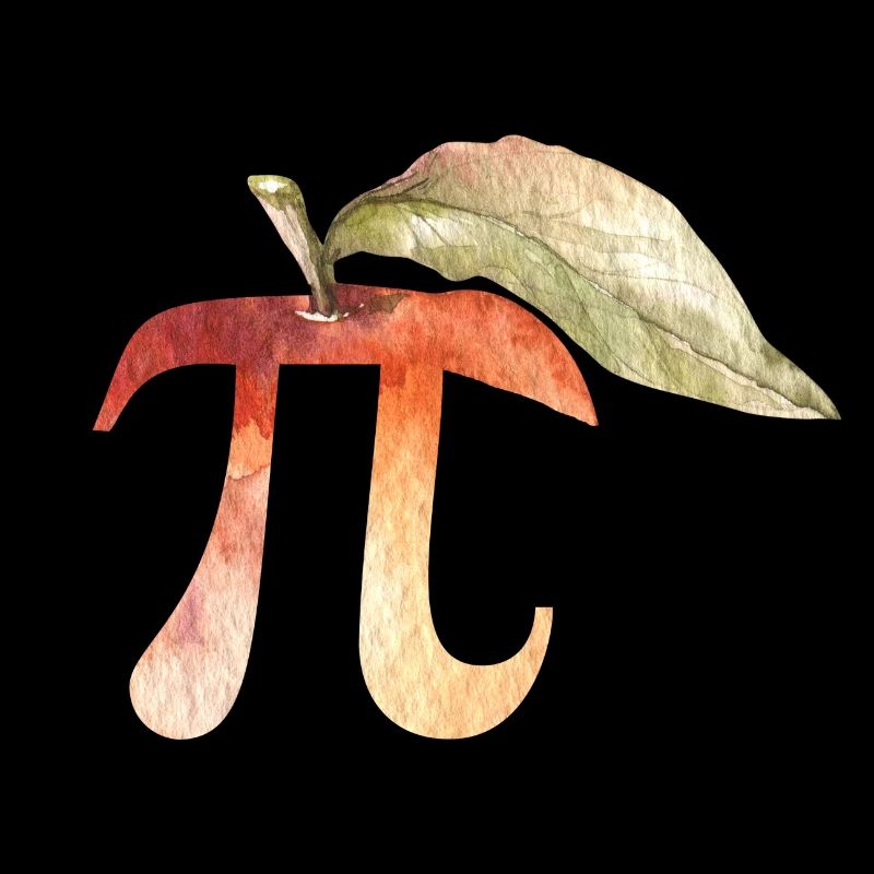 Cadeaux de science de maths de Pi jour, signe de Pi. Amants de maths