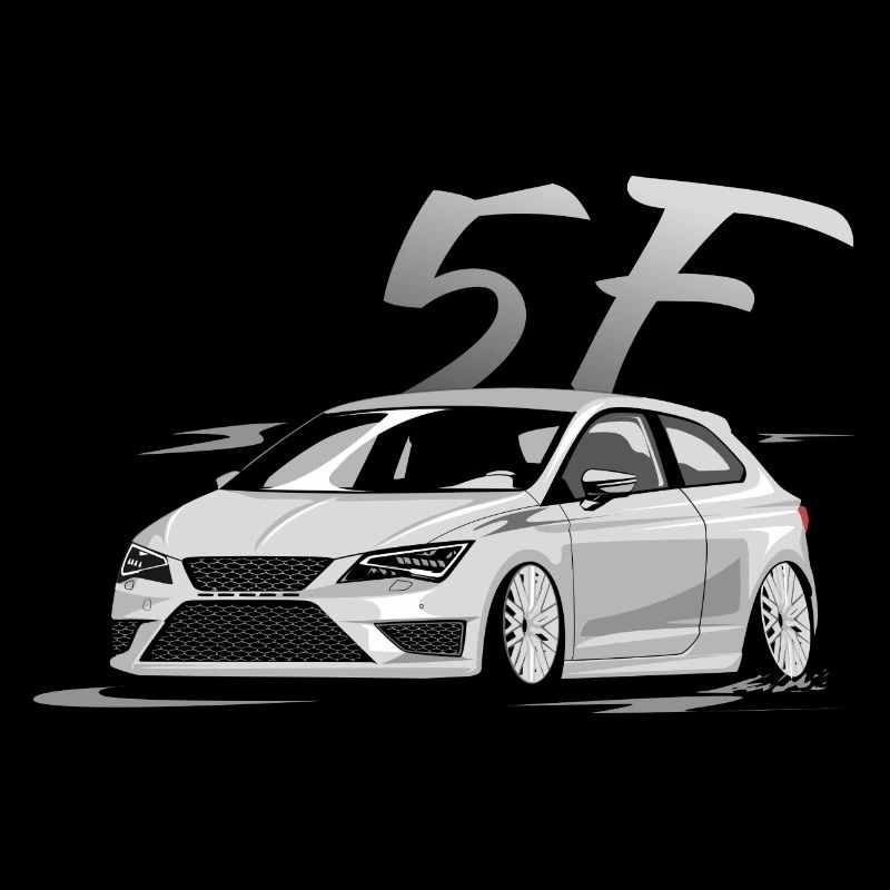 Leon 5f fr, Low, Deep, Stanced, Cupra