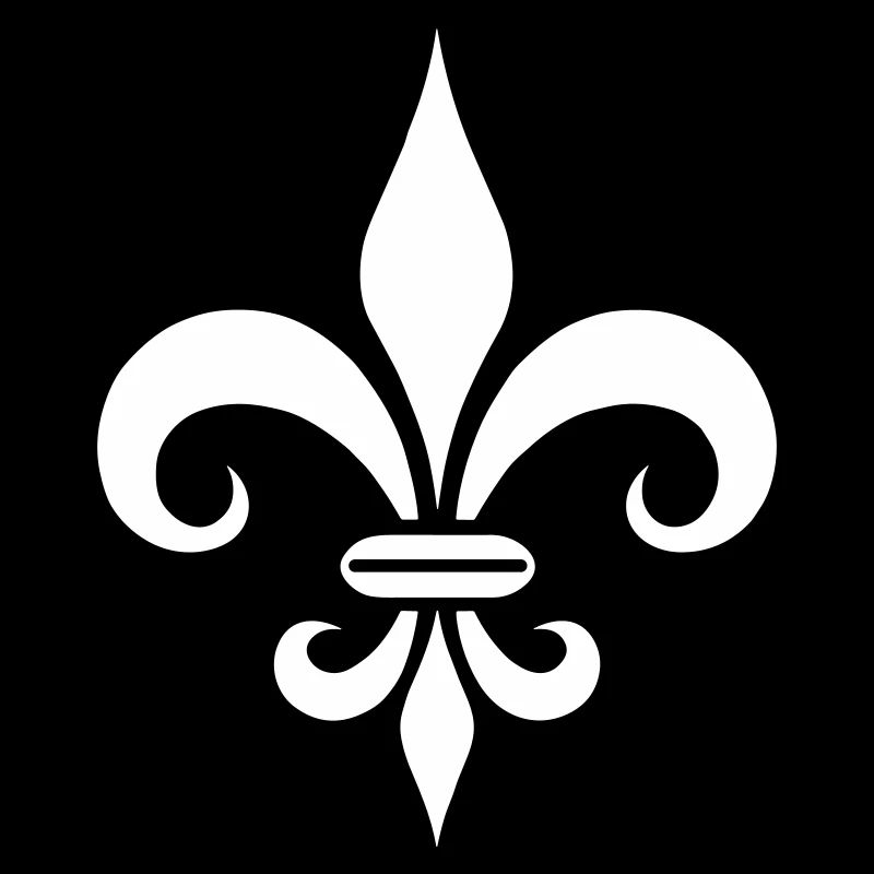 Conception majestueuse de lys français