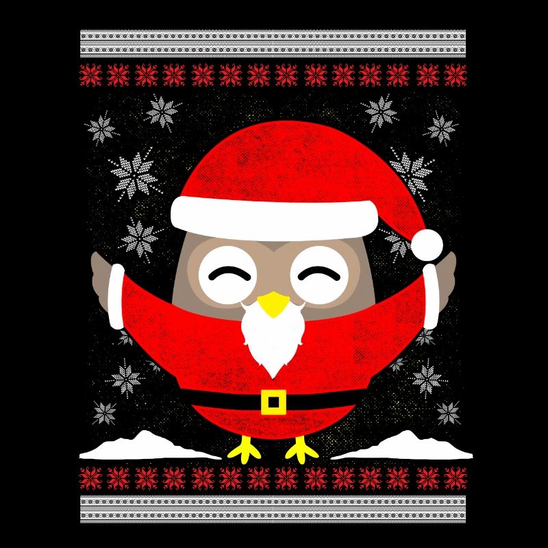 Weihnachten Eule / Geschenk