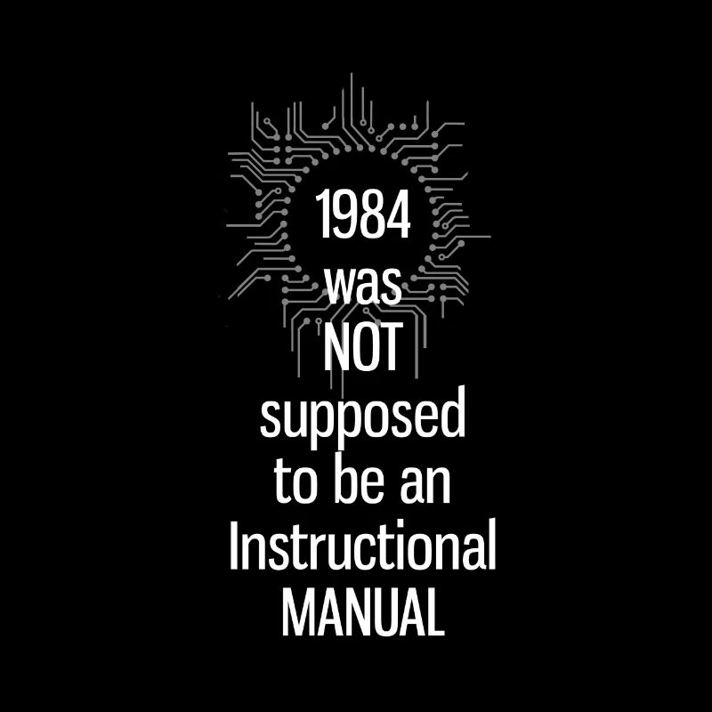 nerd 1984 platine programmateur cpu surveillance ge