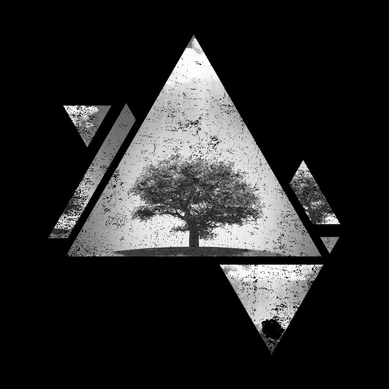 Hipster triangle forest tree trees gift wilderness