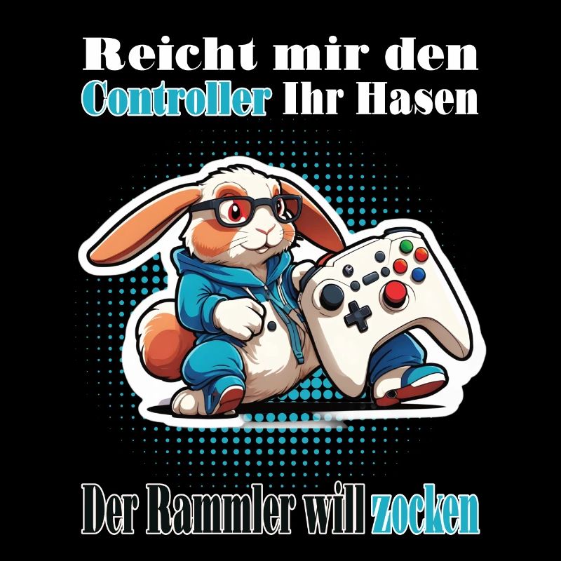 Reicht mit den Controller Hase zocken
