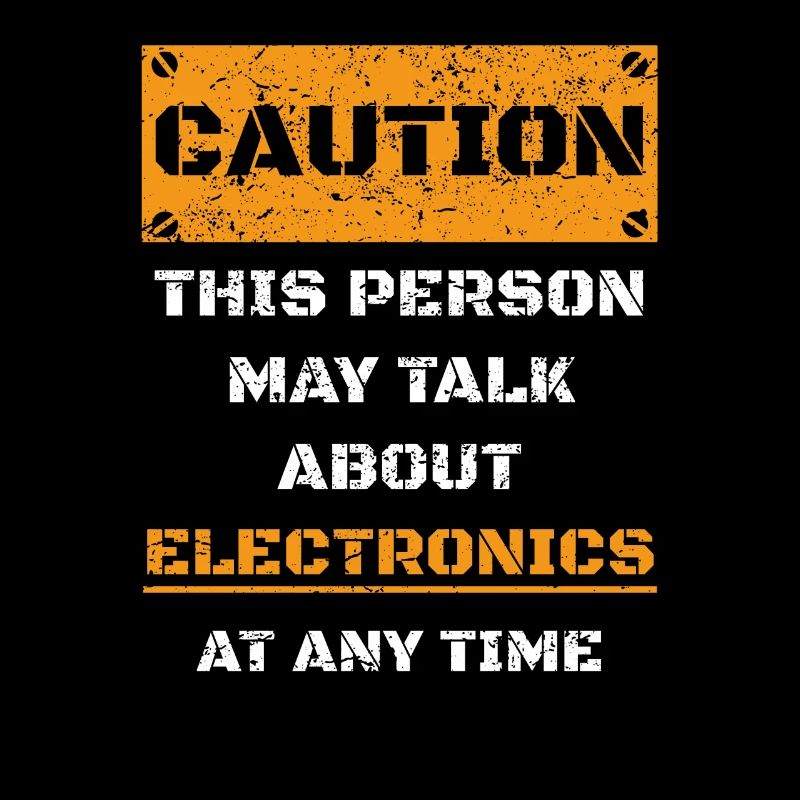 CAUTION WARNUNG TALK ABOUT HOBBY Electronics