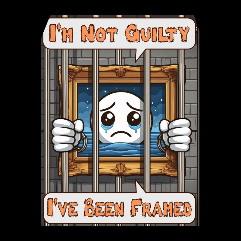 I'm not guilty, I've been framed