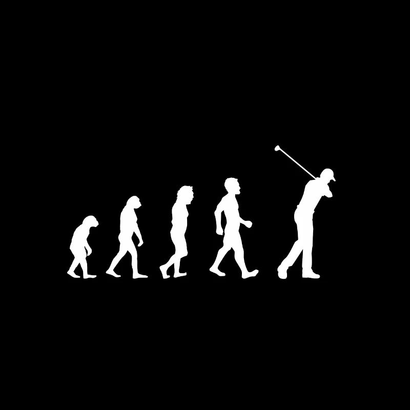 Evolution Golf - Golfer - Geschenk - Golflehrer