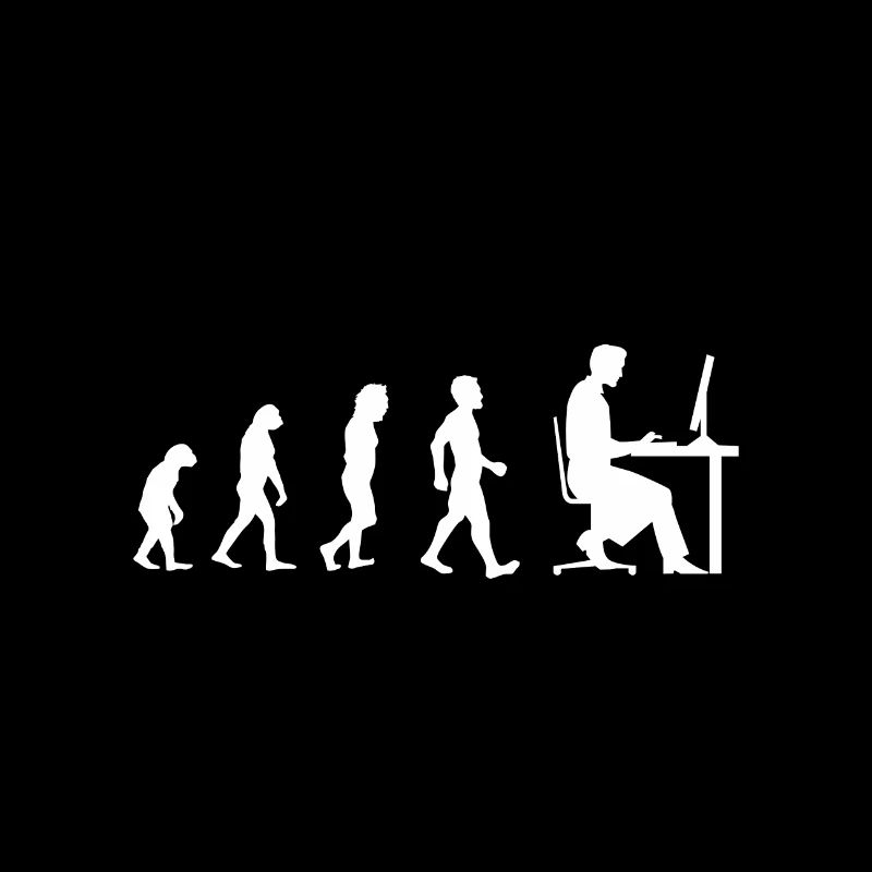 Evolution - Geschenk - Programmierer Computer Nerd