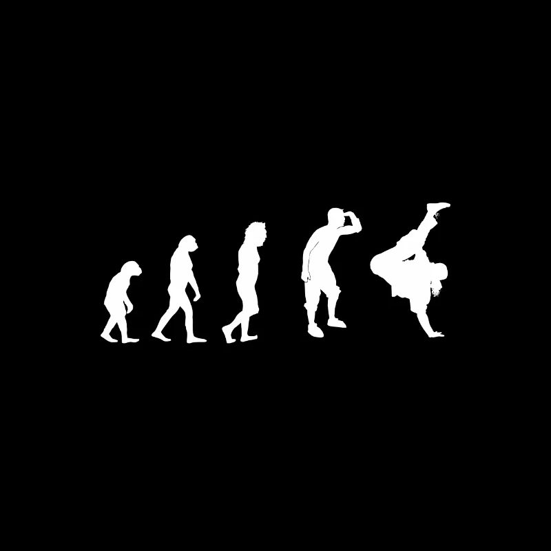 Evolution Tanzen - Dancing - Tanz - Geschenk