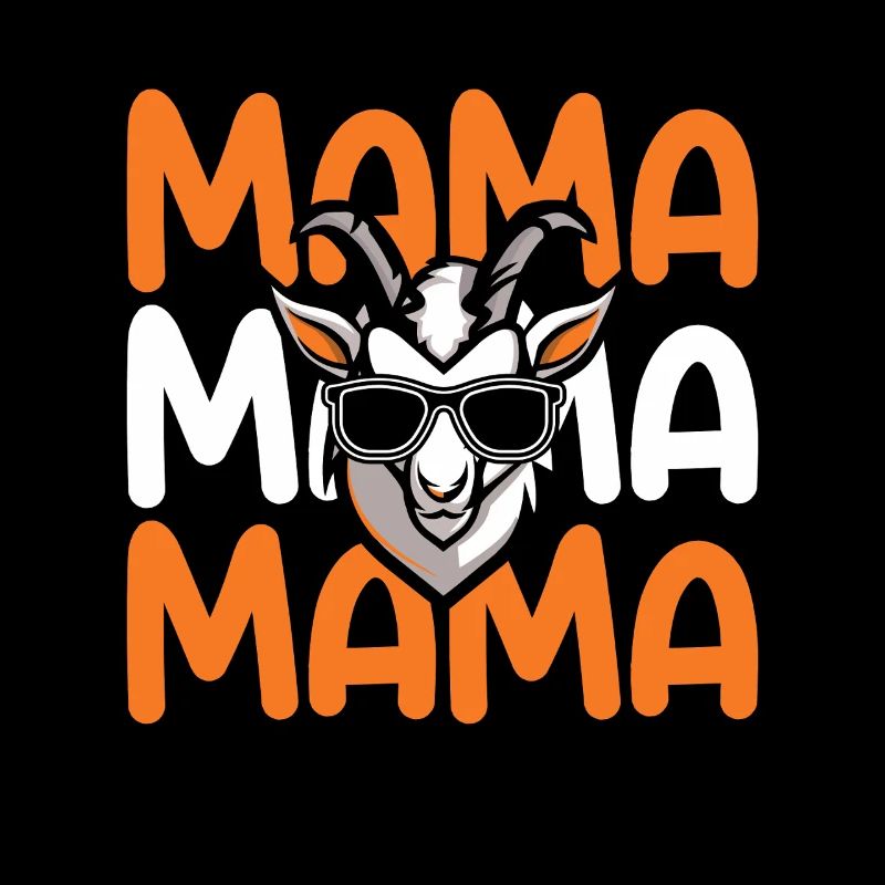 Mama Mutter Ziegen