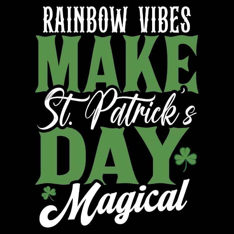 Rainbow Vibes Make St Patricks Day Magical