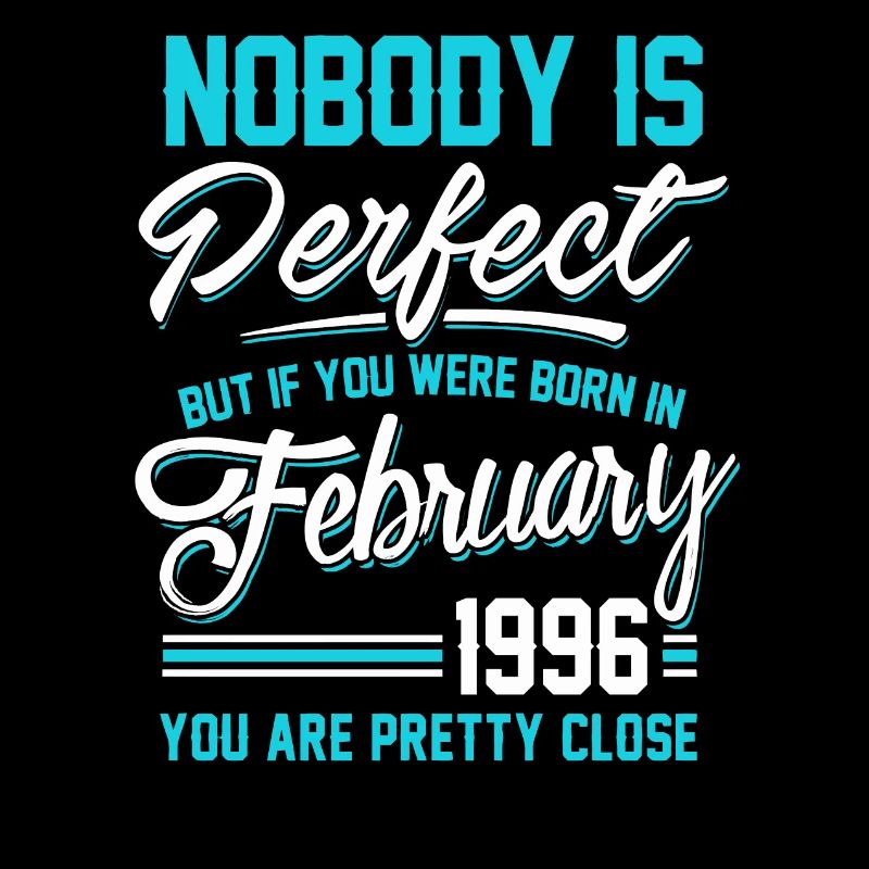 Februar 1996 Du bist ziemlich nah dran, perfekt
