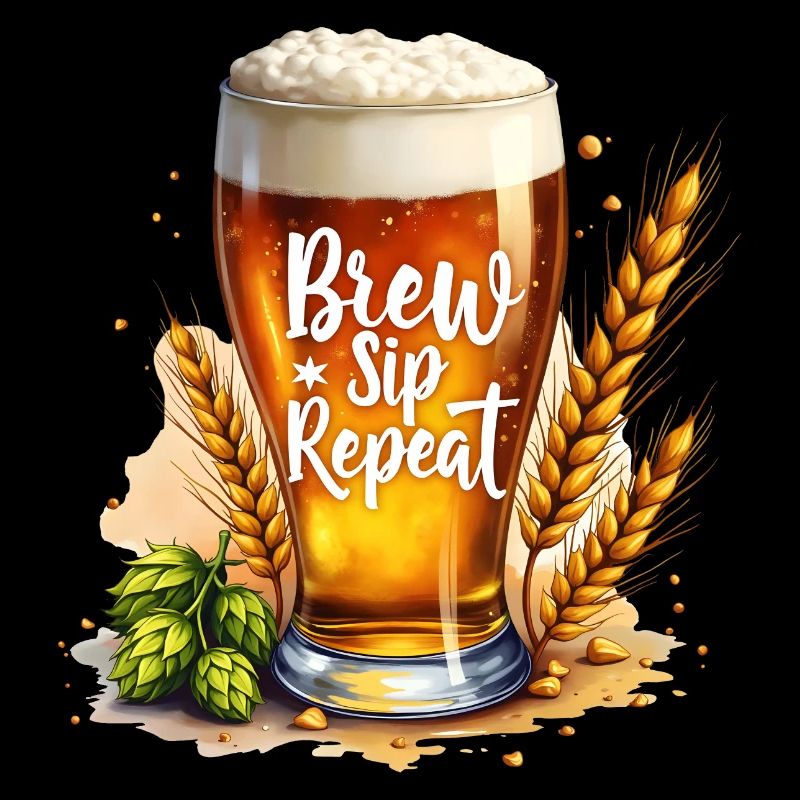Brew Sip Repeat - Brew Drink Repeat