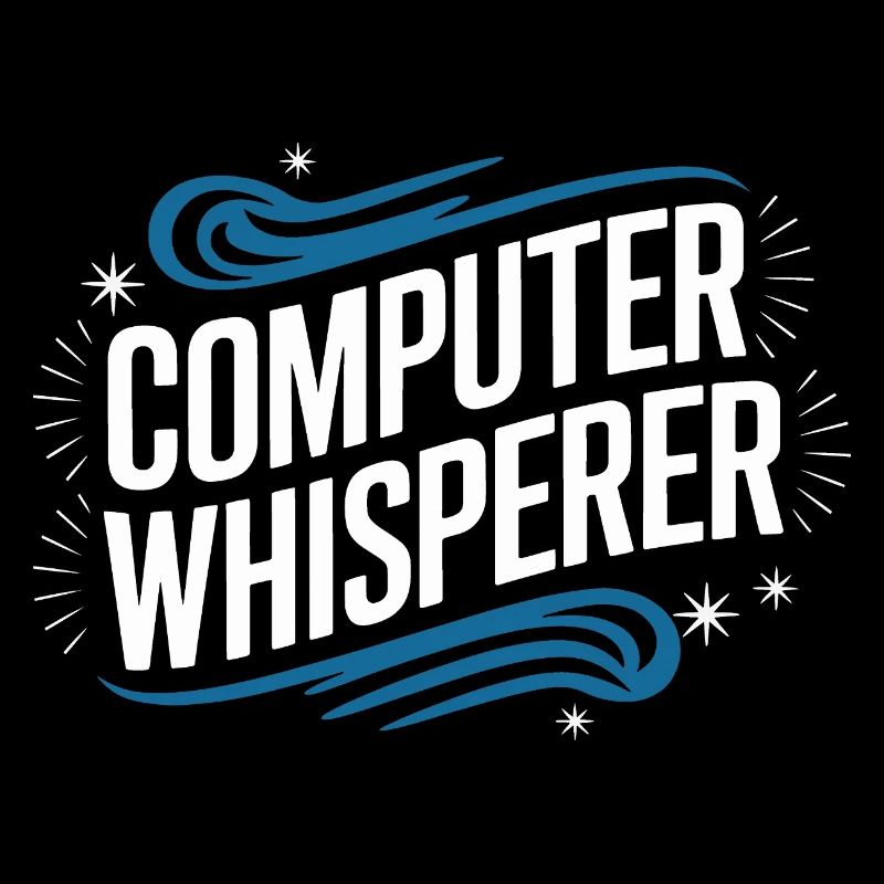Technischer Support Computerfreak Nerd