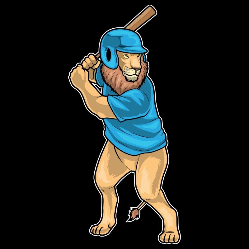 Lion Baseball Batte de Baseball