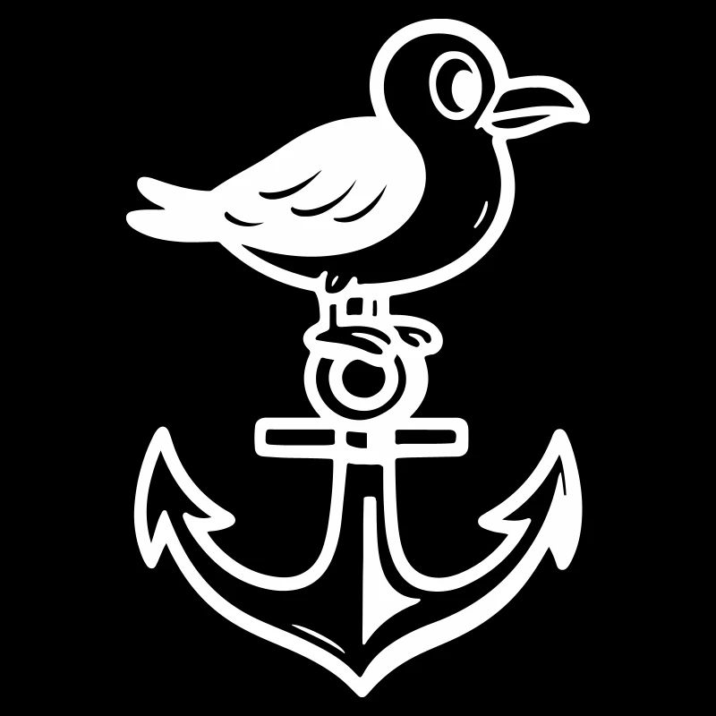Seagull Anchor Comic