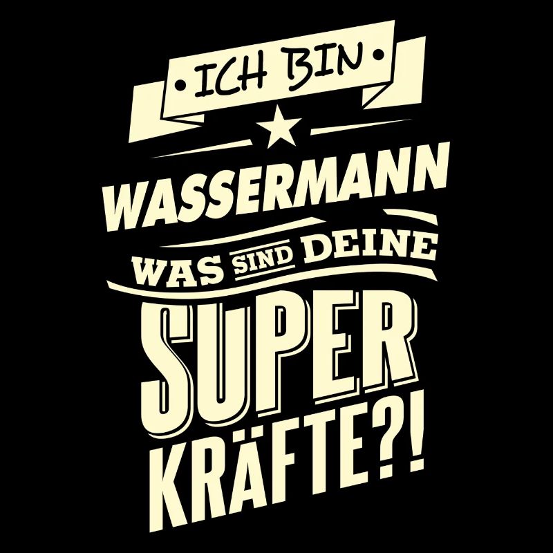 Superkräfte Wassermann Rahmenlos Sternzeichen Ge