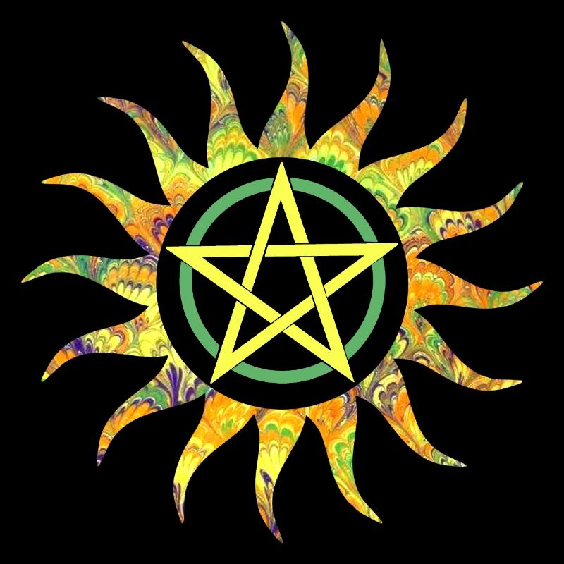 pentagramme au soleil e 258
