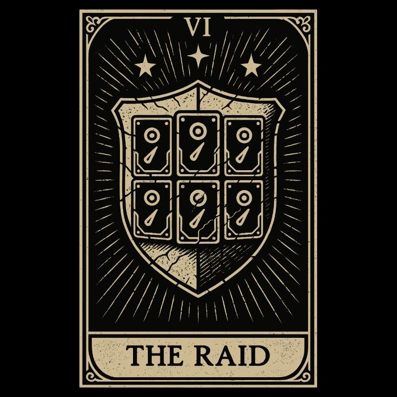 Tarot Datahoarding: The RAID Shield