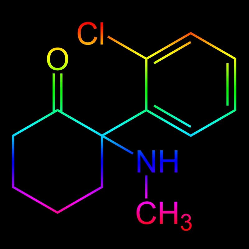 Ketamine structural formula
