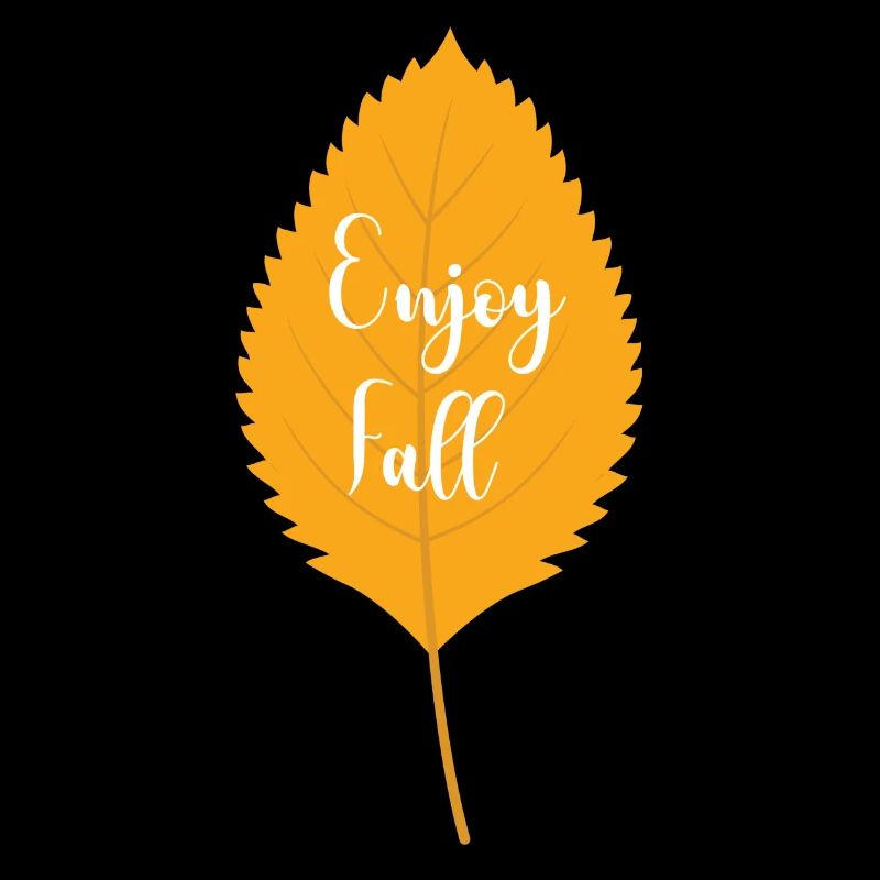 Genieße den Herbst Geschenk Idee