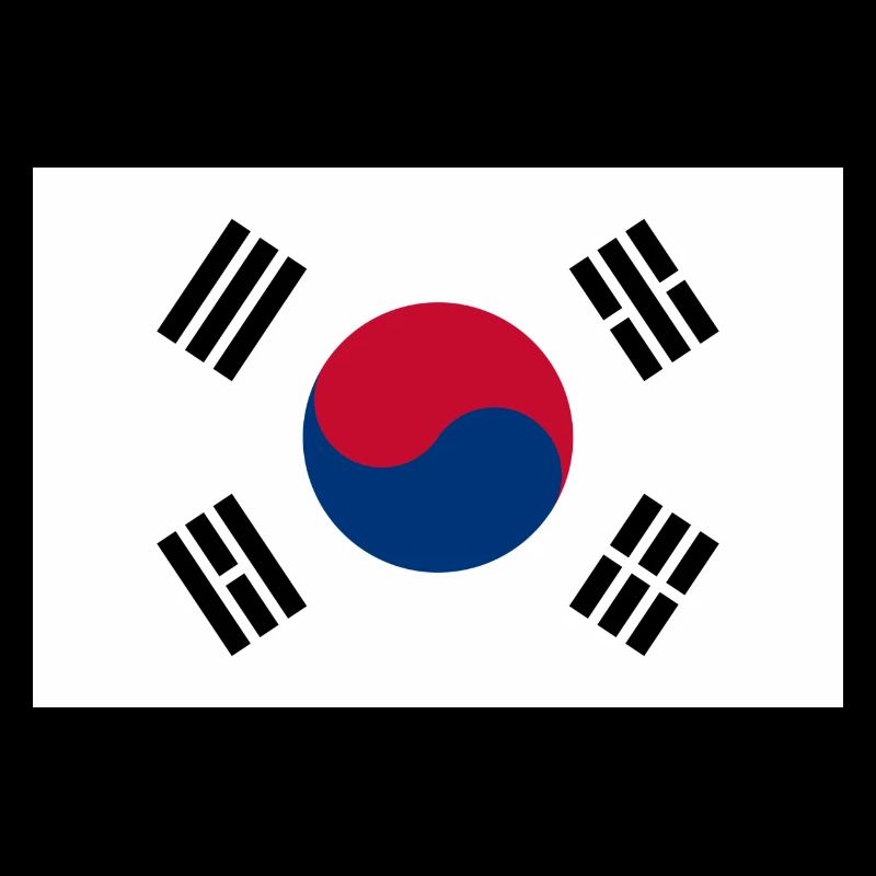 Drapeau national de Corée du Sud