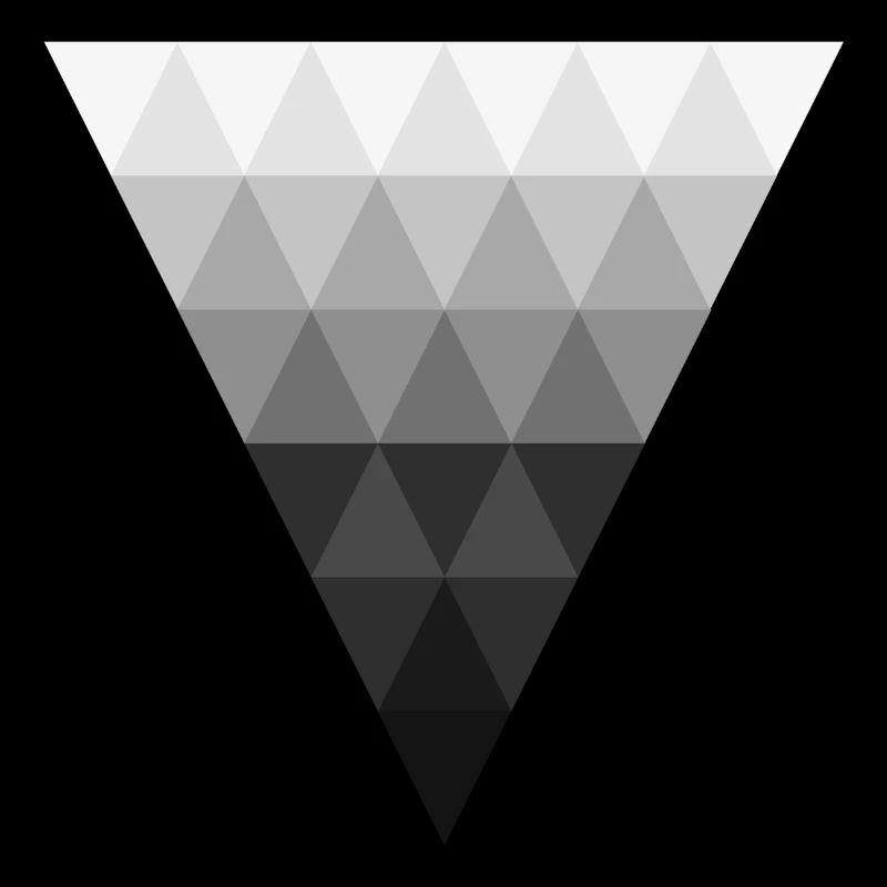 Abstract triangle