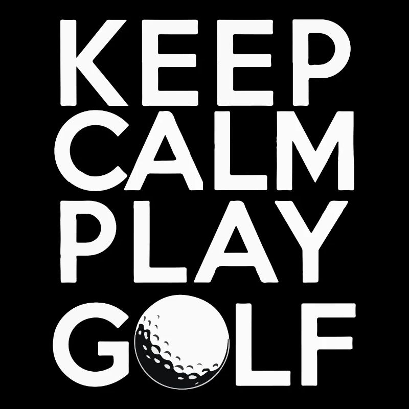 Keep Calm and Play Golf Geschenkidee