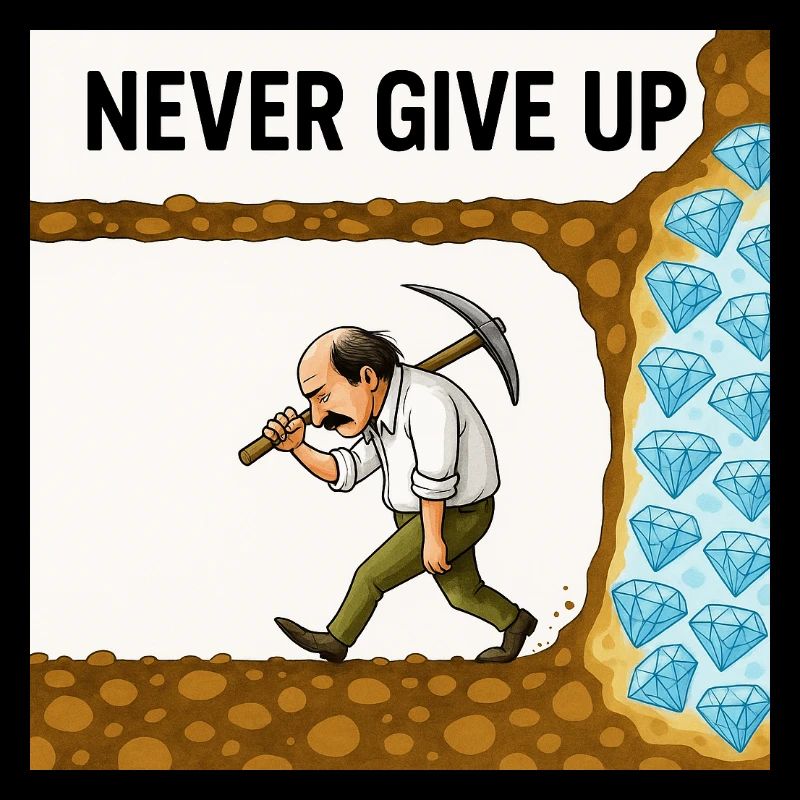Never quit