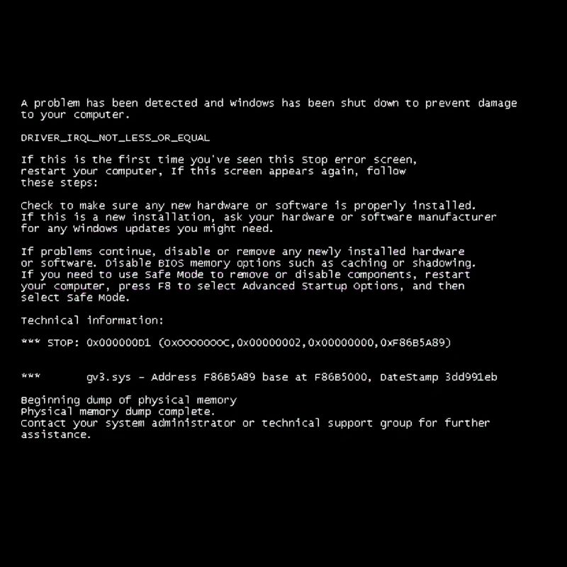Blue Screen