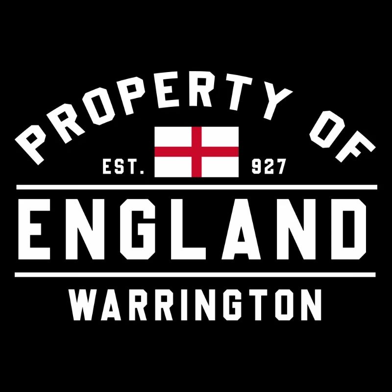 Conception du drapeau de l’Angleterre Warrington