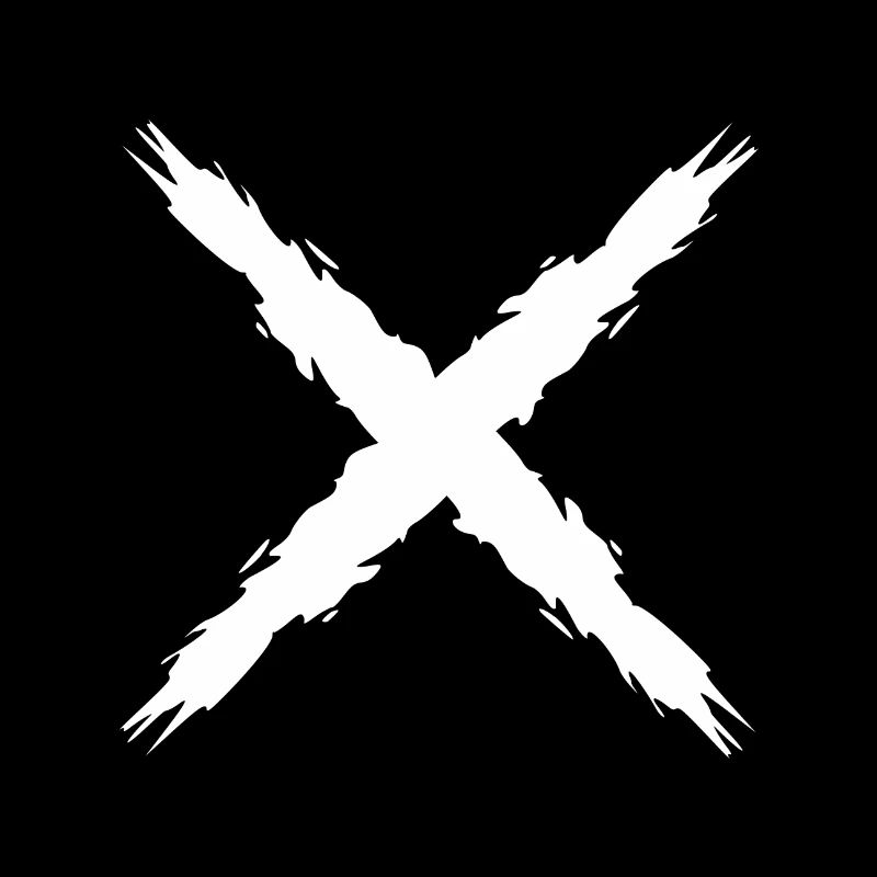 Cross design vector shape